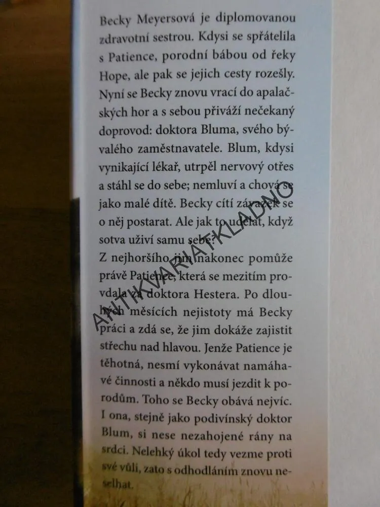 PORODNÍ BÁBOU PROTI SVÉ VŮLI, PATRICIA HARMANOVÁ