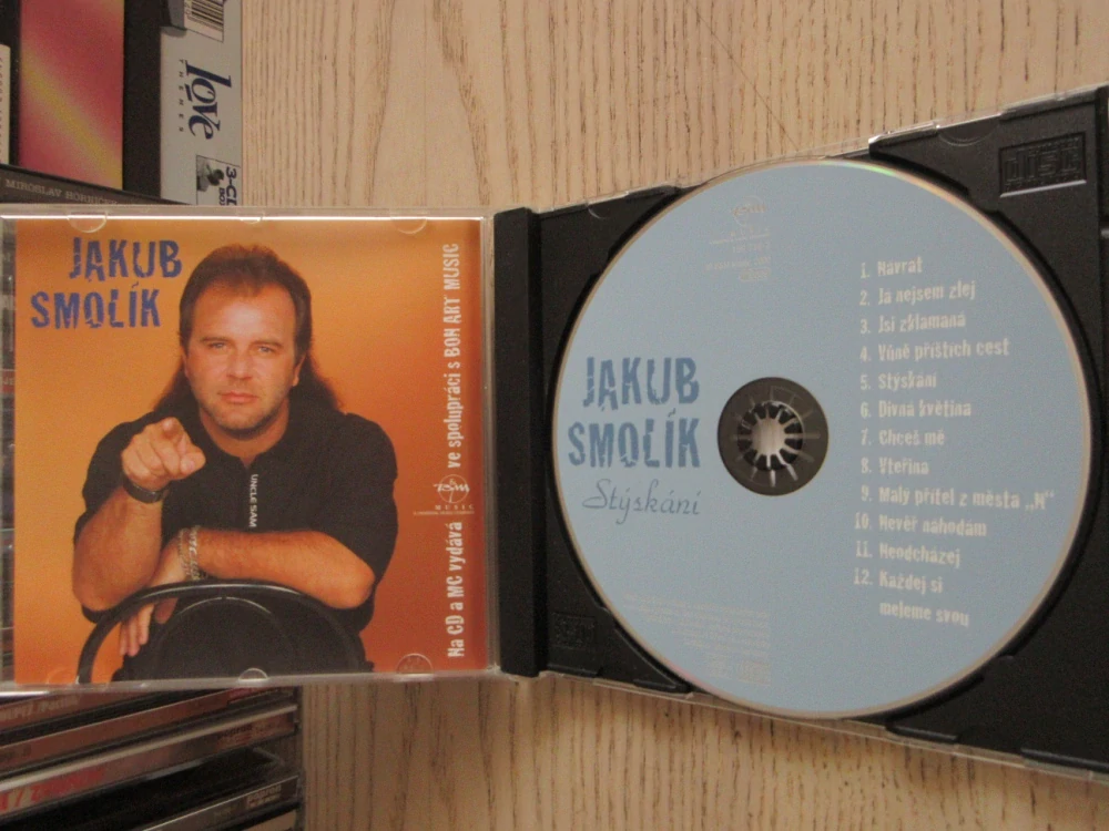 STÝSKÁNÍ, JAKUB SMOLÍK, CD HUDBA