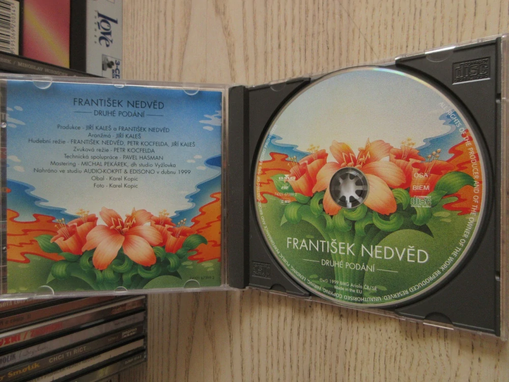 DRUHÉ PODÁNÍ, FRANTIŠEK NEDVĚD, CD HUDBA