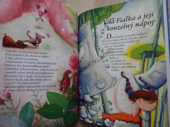 O PRINCEZNÁCH A VÍLÁCH, **an