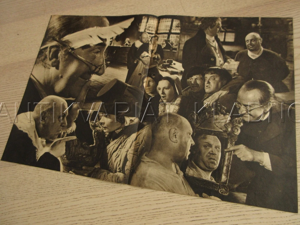 DER ZERBROCHENE KRUG, E. JANNINGS, B. HUBNER, M. GULSTORFF, FILM NĚM. ŘÍŠE, FILM KURIER VBŠ Č. 2710