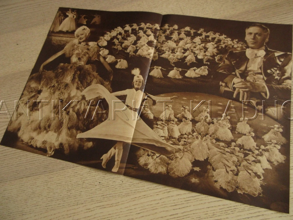FANNY ELSSLEROVÁ, MILENKA ORLÍKOVA, L. HARVEY, H. VON MEYERINCK, L. SCHAAK, FILM NĚM. ŘÍŠE, FILM KURIER VBŠ Č. 2716