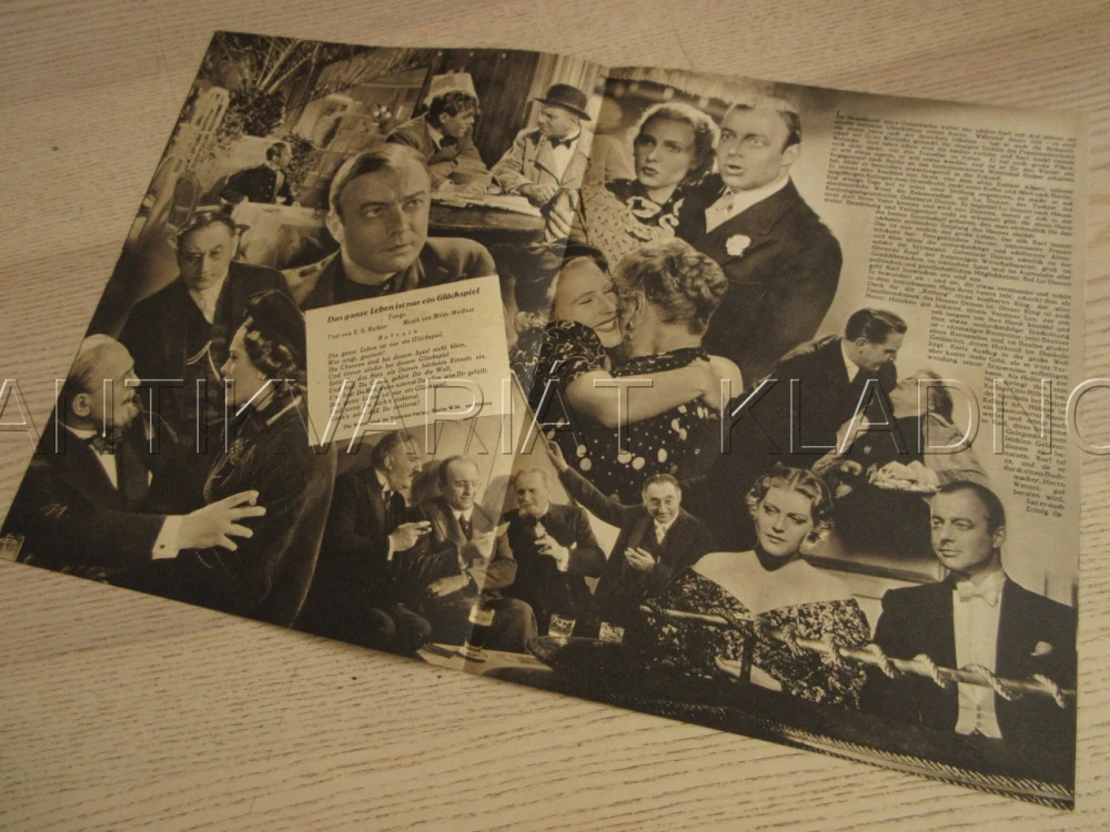 DIE UMWEGE DES SCHÖNEN KARL, R: C. FROELICH, H. RÜHMANN, E. LEGAL, K. SEIFERT, FILM NĚM. ŘÍŠE, FILM KURIER VBŠ Č. 2730