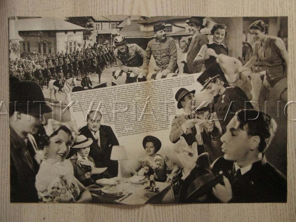 JEJÍ HUSAR, M. SCHNEIDER, P. KEMP, P. JAVOR, FILM NĚM. ŘÍŠE, FILM KURIER VBŠ Č. 2743