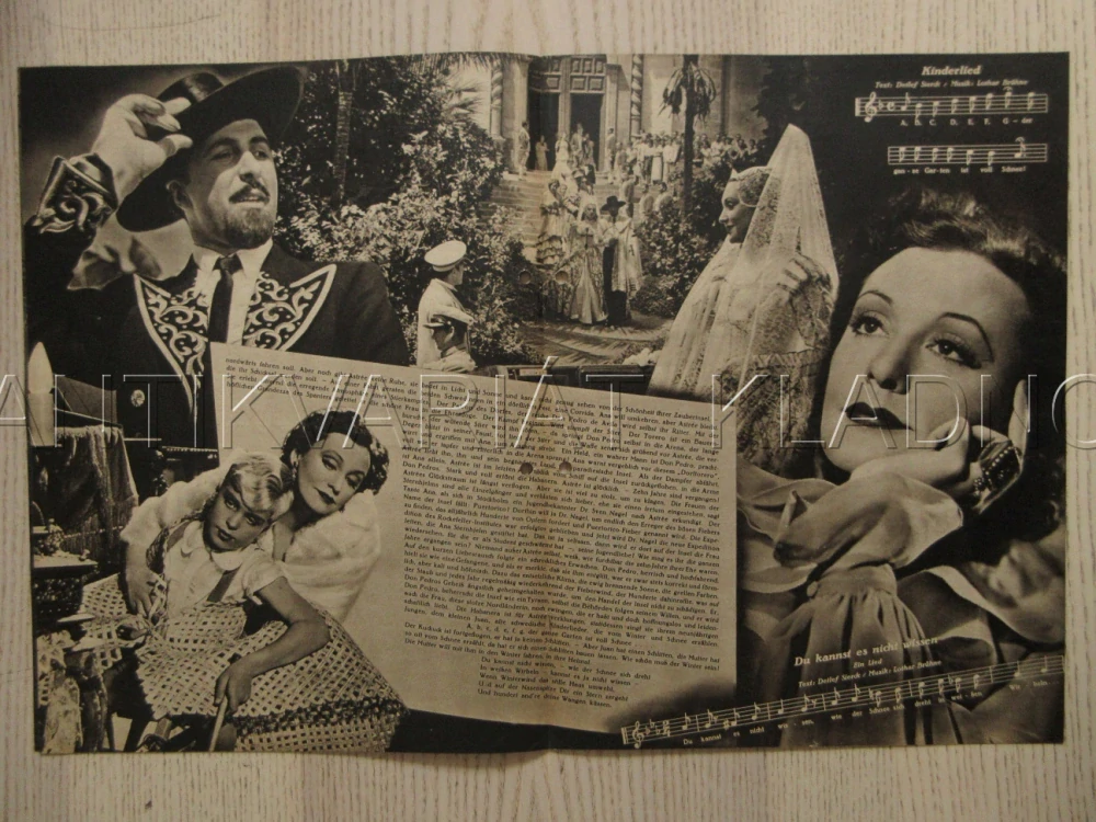 LA HABANERA, Z. LEANDER, J. SERDA, E. JÜRGENSEN, FILM NĚM. ŘÍŠE, FILM KURIER VBŠ Č. 2750