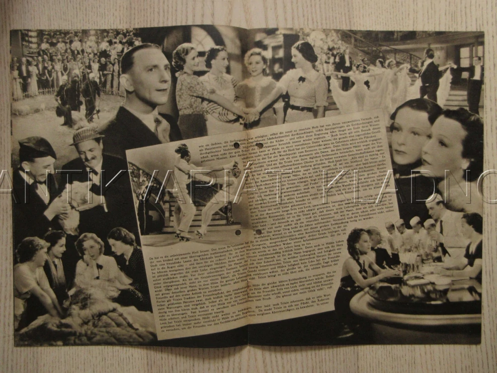 ČTYŘI NEPOKOJNÁ DĚVČÁTKA, L. ENGLISCH, T. LINGEN, K. V. NAGY, FILM RAKOUSKO, FILM KURIER VBŠ Č. 2770