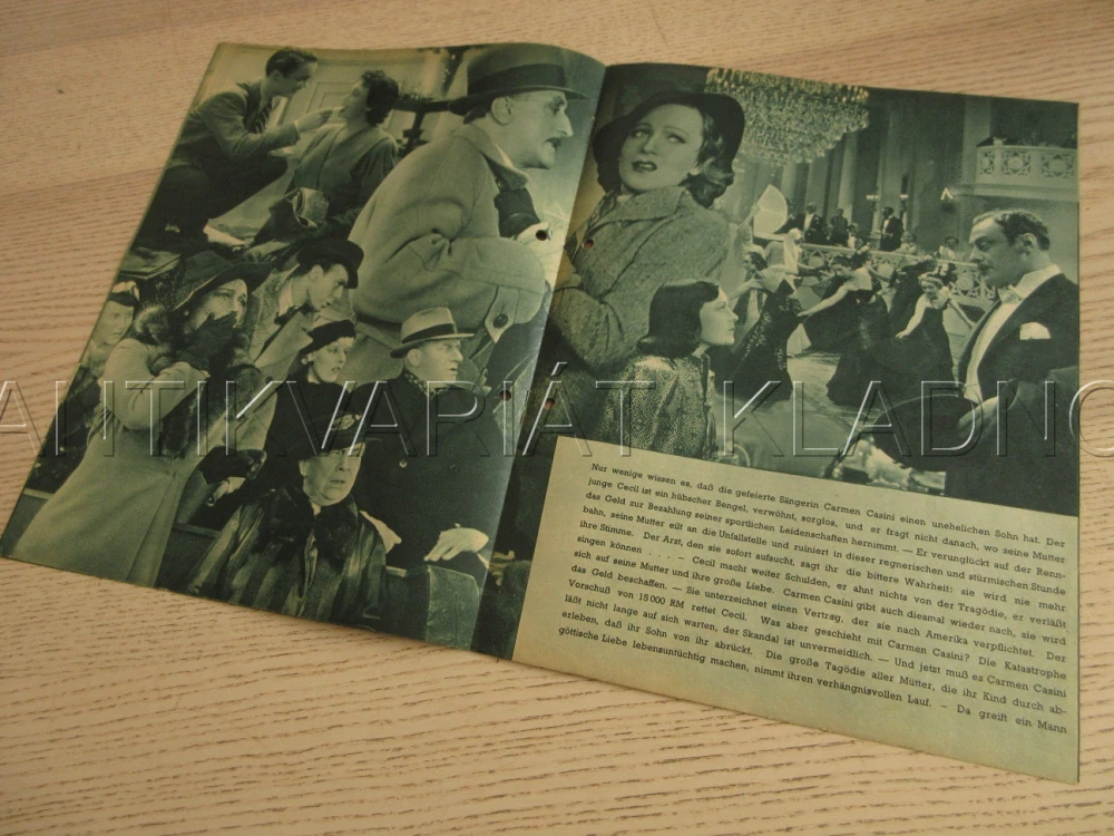 SVATÁ LEŽ, P. NEGRI, J. DORA, H. BRAUN, FILM NĚM. ŘÍŠE, FILM KURIER VBŠ Č. 2788