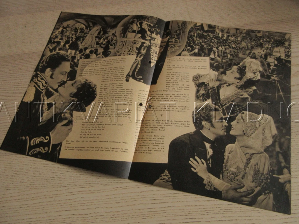 ŠPANĚLSKÁ VYZVĚDAČKA, J. MACDONALD, A. JONES, W. WILLIAM, FILM USA, FILM KURIER VBŠ Č. 2795