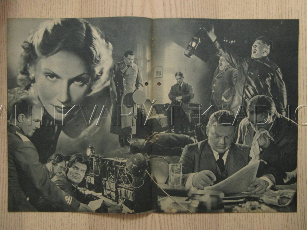 GEHEIMZEICHEN LB 17, W. BIRGEL, O. WERNICKE, C. GÜNTHER, FILM NĚM. ŘÍŠE, FILM KURIER VBŠ Č. 2801