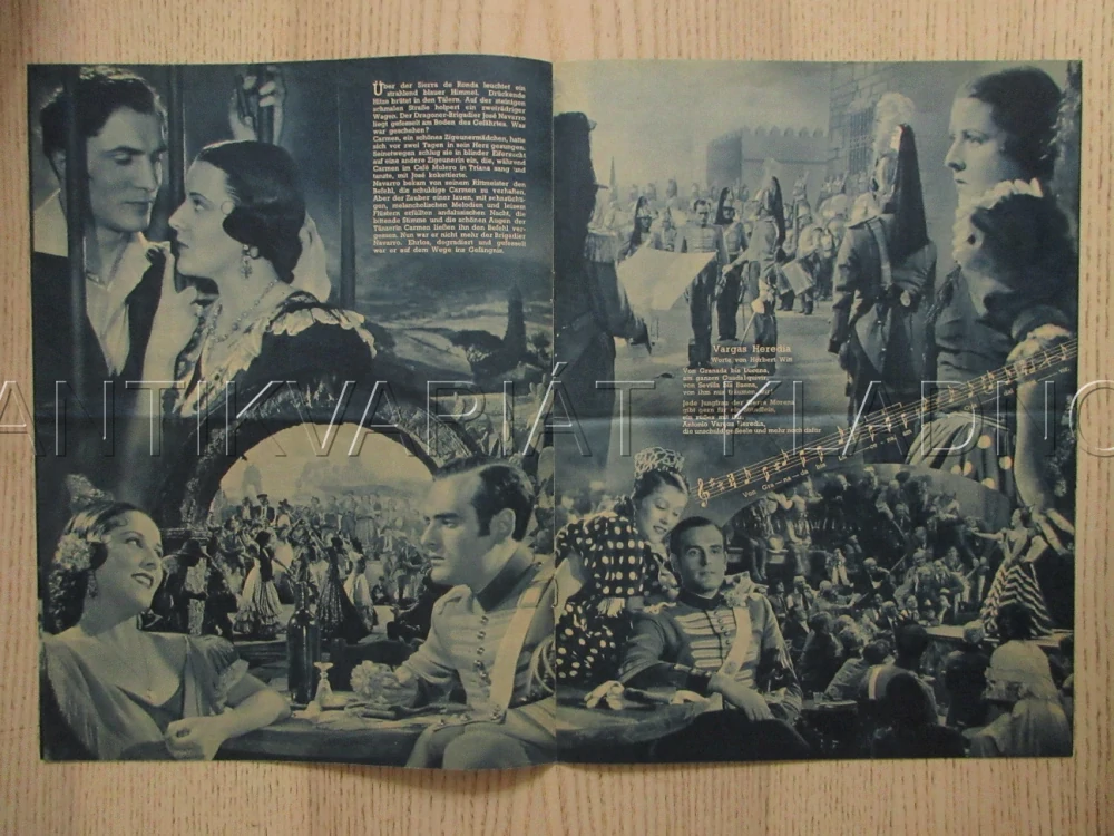 ANDALUSKÉ NOCI, I. ARGENTINA, F. BENFER, K. KLÜSNER, FILM NĚM. ŘÍŠE, FILM KURIER VBŠ Č. 2813