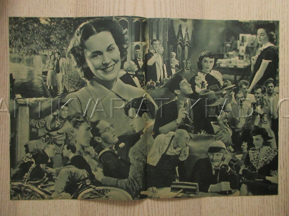 AMERIČAN V OXFORDU, R. TAYLOR, L. BARRYMORE, V. LEIGH, FILM USA, FILM KURIER VBŠ Č. 2821