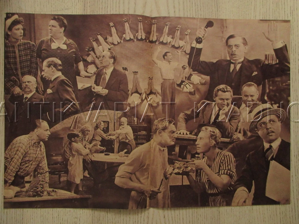 SKANDAL UM DEN HAHN, F. WEBER, E. ELSTER, F. EUGENS, FILM NĚM. ŘÍŠE, FILM KURIER VBŠ Č. 2827