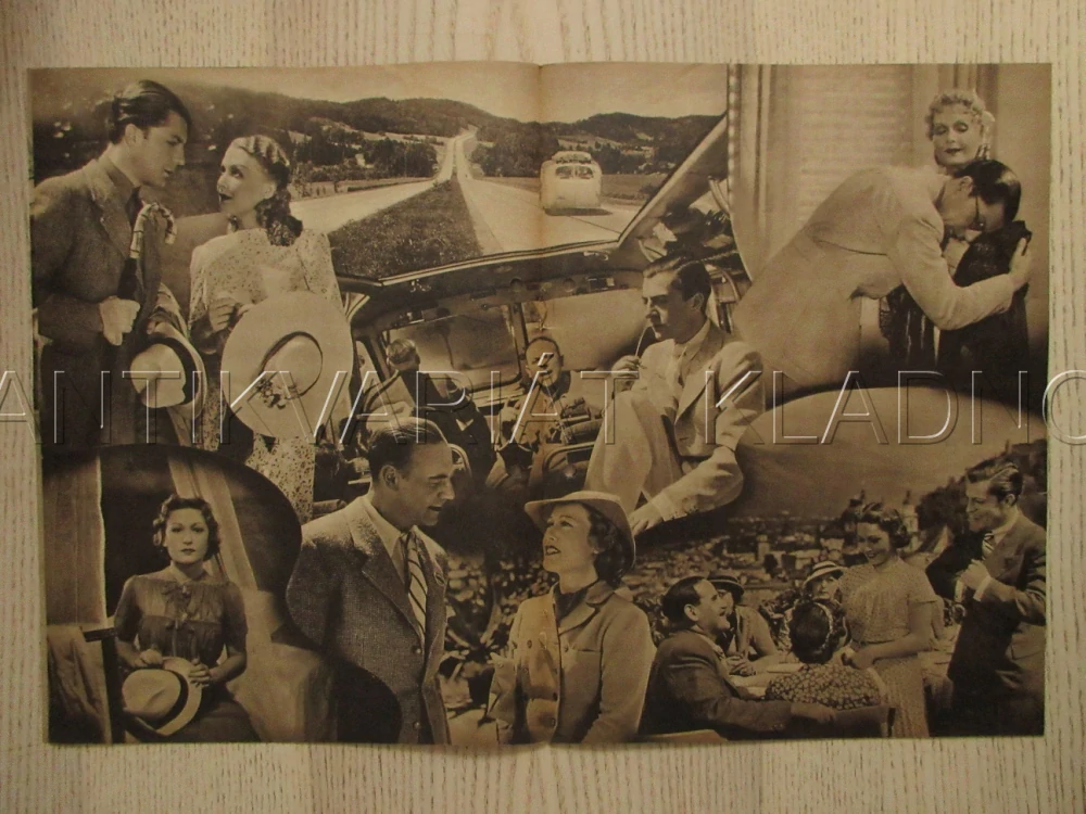 SCHEIDUNGSREISE, V. DE KOWA, H. OLDEN, W. DIETRICH, FILM NĚM. ŘÍŠE, FILM KURIER VBŠ Č. 2853