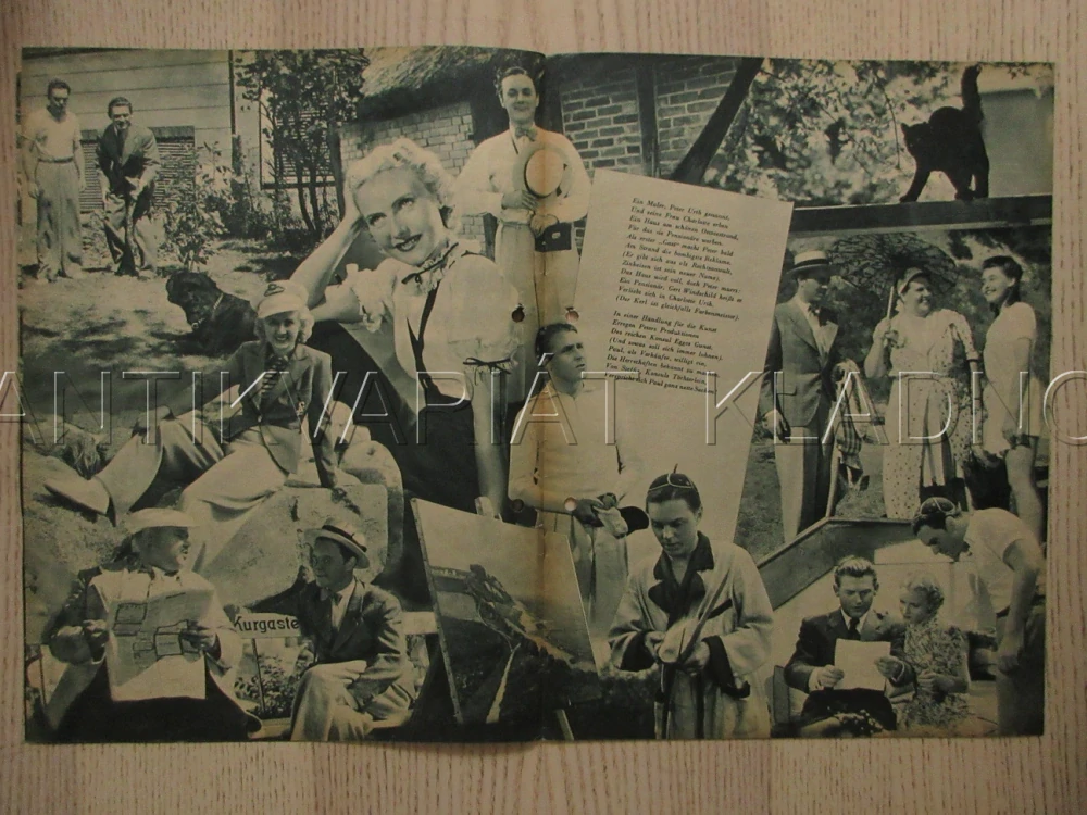 PETER SPIELT MIT DEM FEUER, H. HOLT, K. HARDT, A. MOG, FILM NĚM. ŘÍŠE, FILM KURIER VBŠ Č. 2868