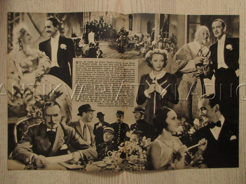 VEČEŘE V RITZU, ANNABELLA, D. NIVEN, P. LUKAS, FILM VB, FILM KURIER VBŠ Č. 2870