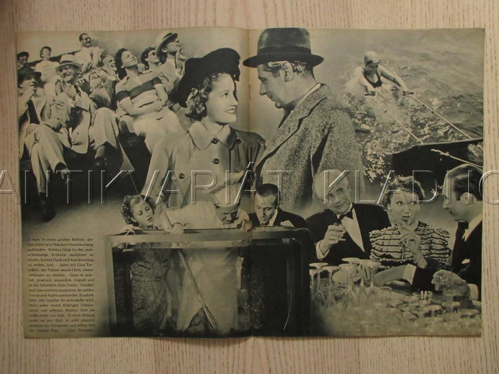 MILKOVÁNÍ A LÁSKA, P. HÖRBIGER, K. GÜNTHER, C. RUST, FILM NĚM. ŘÍŠE, FILM KURIER VBŠ Č. 2876