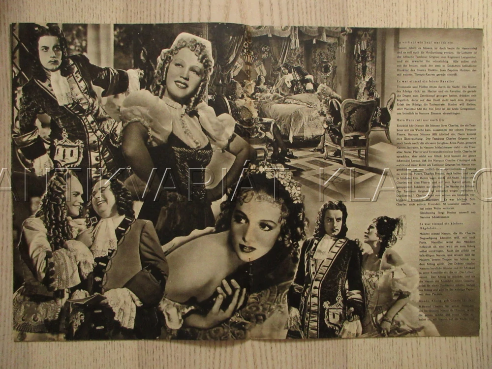 NANON, E. SACK, J. HEESTERS, D. SERVAES, FILM NĚM. ŘÍŠE, FILM KURIER VBŠ Č. 2878