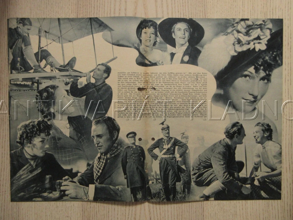 ZIEL IN DEN WOLKEN, A. MATTERSTOCK, B. HORNEY, L. MARENBACH, FILM NĚM. ŘÍŠE, FILM KURIER VBŠ Č. 2893