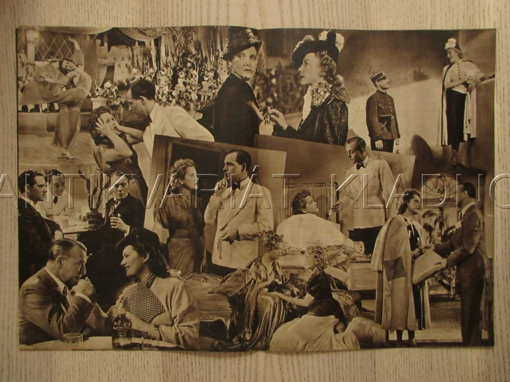 VERLIEBTES ABENTEUER, O. TSCHECHOWA, P. KLINGER, E. V. THELLMANN, FILM NĚM. ŘÍŠE, FILM KURIER VBŠ Č. 2899