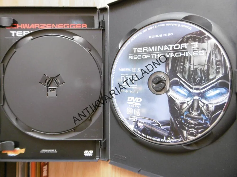 TERMINATOR 3, VZPOURA STROJŮ, 2 DVD FILM