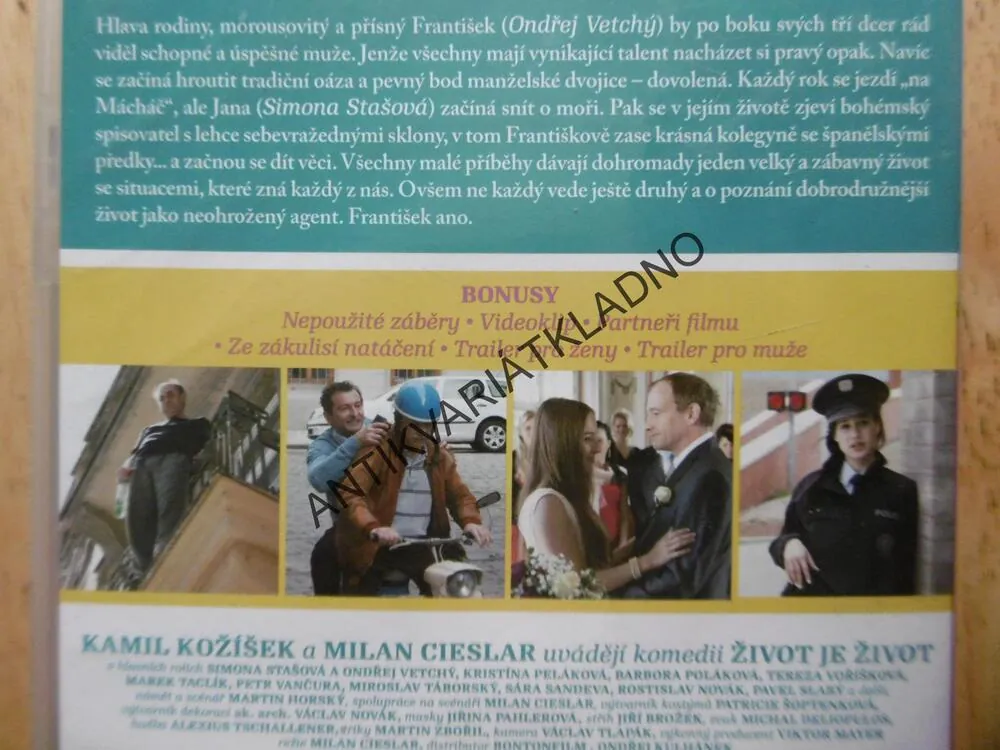 ŽIVOT JE ŽIVOT, DVD FILM