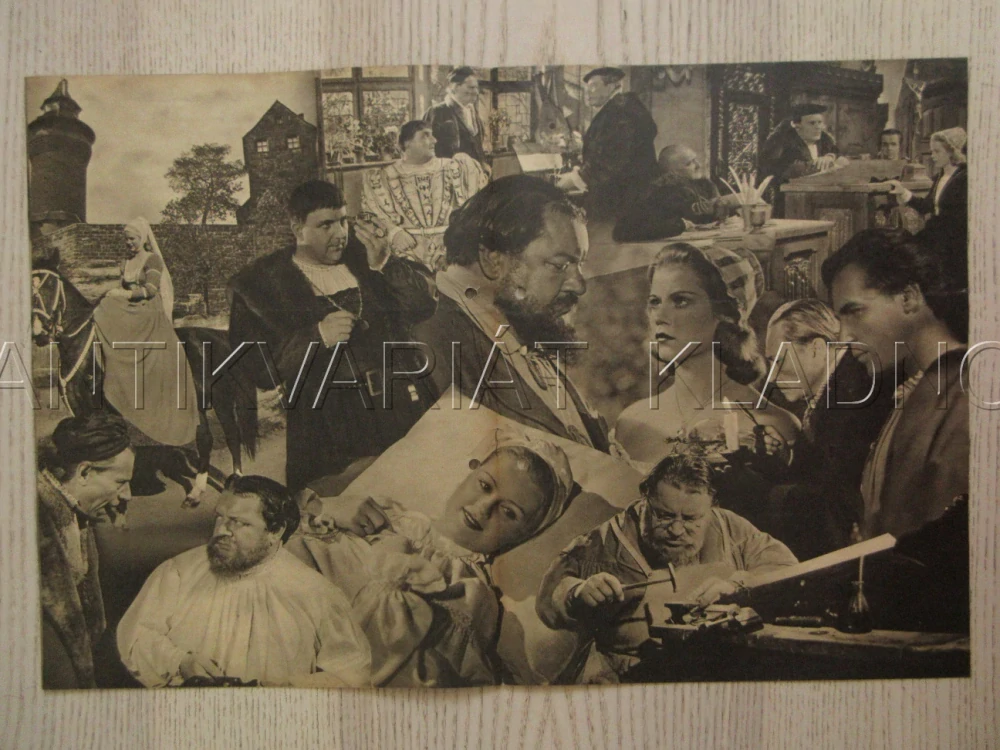 NESMRTELNÉ SRDCE, H. GEORGE, P. WEGENER, K. SÖDERBAUM, FILM NĚM. ŘÍŠE, FILM KURIER VBŠ Č. 2910