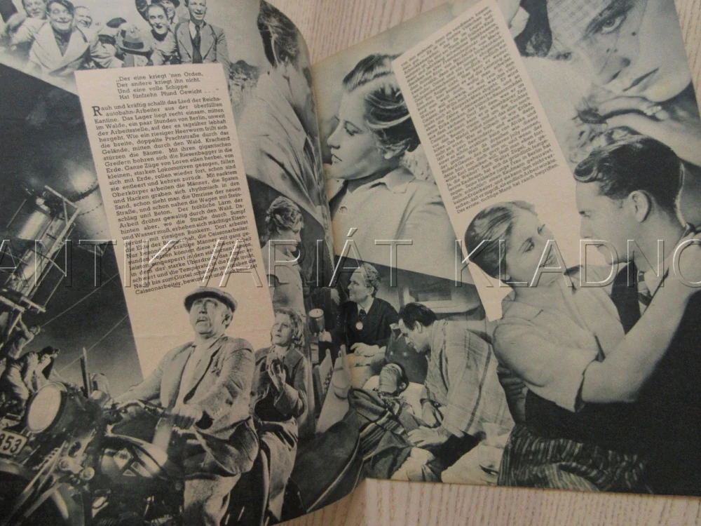 MANN FÜR MANN, J. SIEBER, G. UHLEN, G. KNUTH, FILM NĚM. ŘÍŠE, FILM KURIER VBŠ Č. 2932