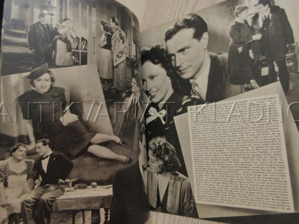 LIEBE - STRENG VERBOTEN, C. HÖHN, P. WESTERMEIER, J. SERDA, FILM NĚM. ŘÍŠE, FILM KURIER VBŠ Č. 2939