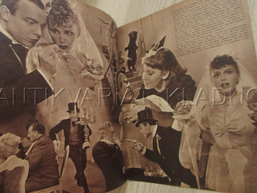 SLAMĚNÝ KLOBOUK, H. RÜHMANN, P. BILDT, H. KIRCHNER, FILM NĚM. ŘÍŠE, FILM KURIER VBŠ Č. 2944