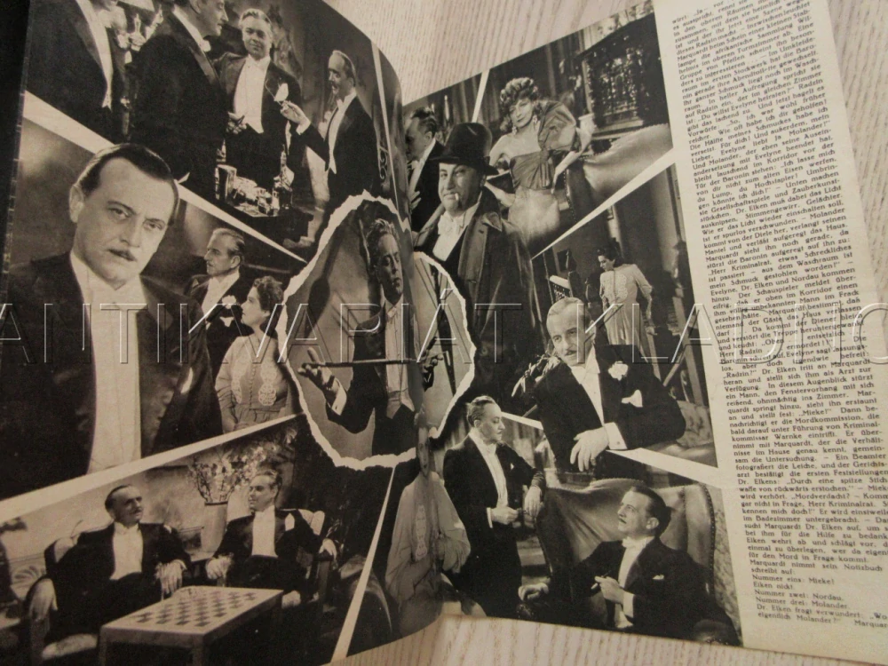 PARKSTRASSE 13, O. TSCHECHOWA, I. PETROVICH, H. HILDEBRAND, FILM NĚM. ŘÍŠE, FILM KURIER VBŠ Č. 2948