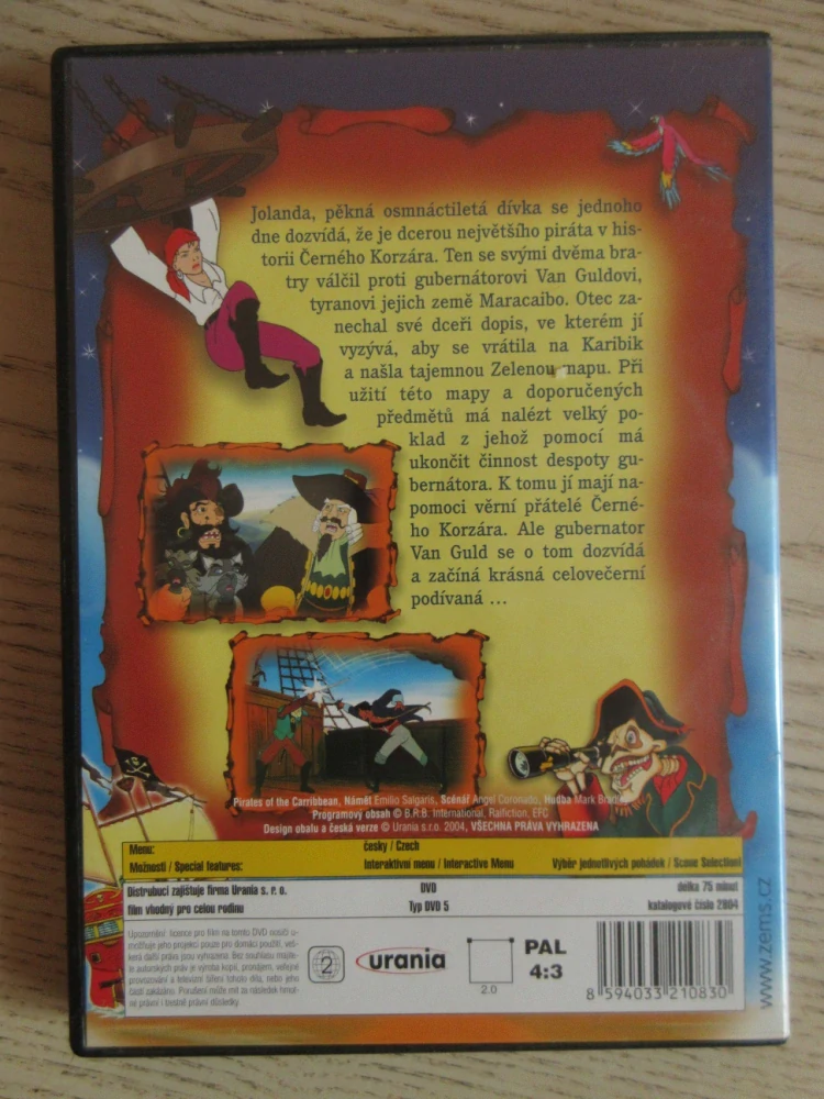 PIRÁTI Z KARIBIKU, DVD FILM