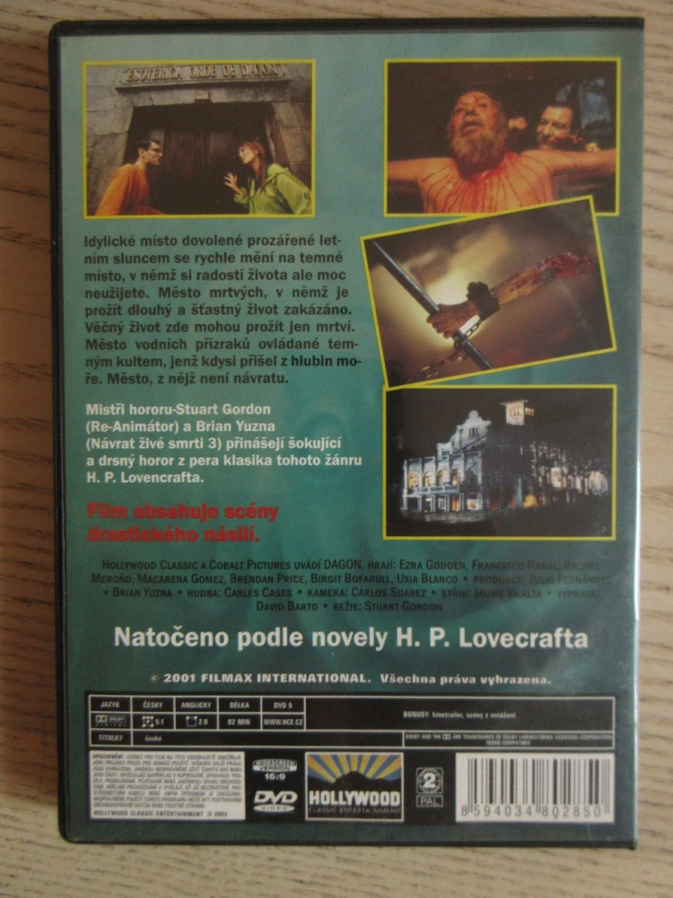 DRAGON, E. GODDEN, F. RABAL, DVD FILM