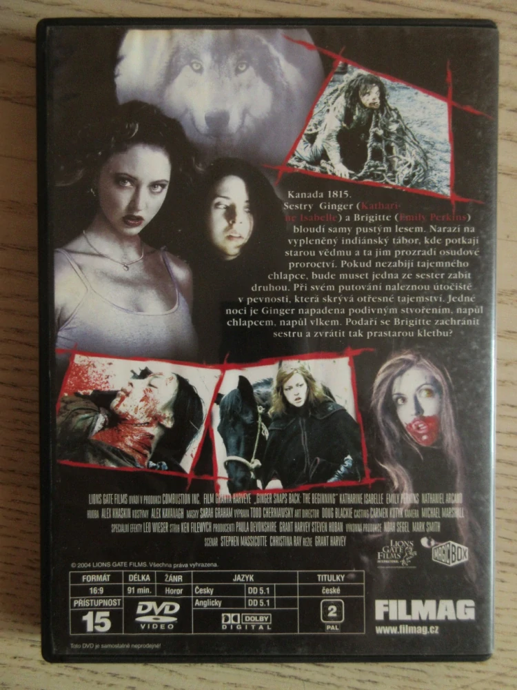 MOJE SESTRA VLKODLAK 3., DVD FILM