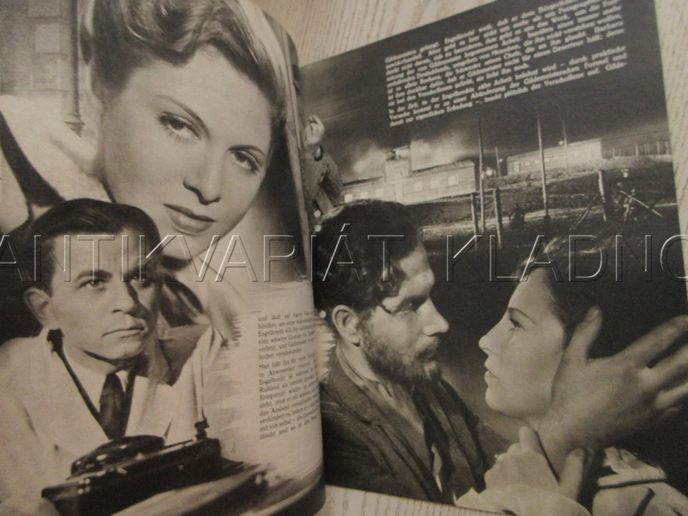 FLUCHT INS DUNKEL, J. GOTTSCHALK, P. HOFFMANN, W. WERNER, FILM NĚM. ŘÍŠE, FILM KURIER VBŠ Č. 2997