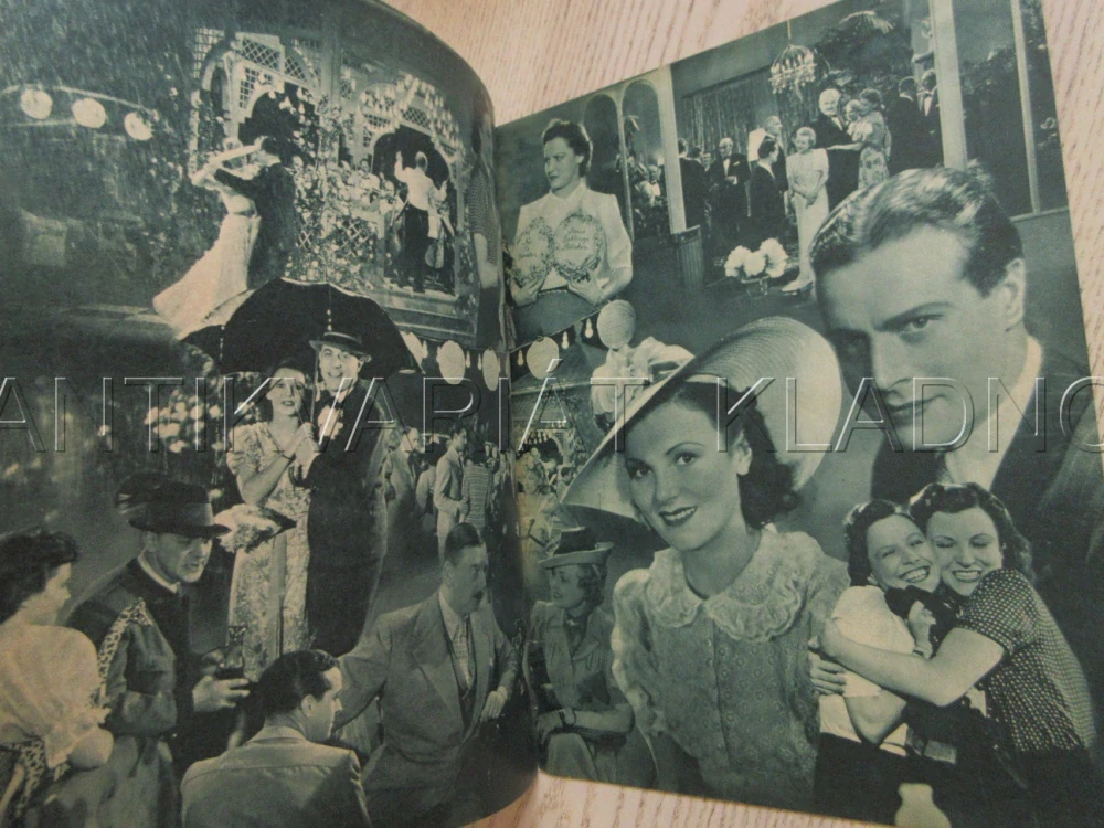 ŠTĚSTÍ BYDLÍ OPODÁL, M. ANDERGAST, W. ALBACH-RETTY, O. HOLZMANN, FILM NĚM. ŘÍŠE, FILM KURIER VBŠ Č. 3014