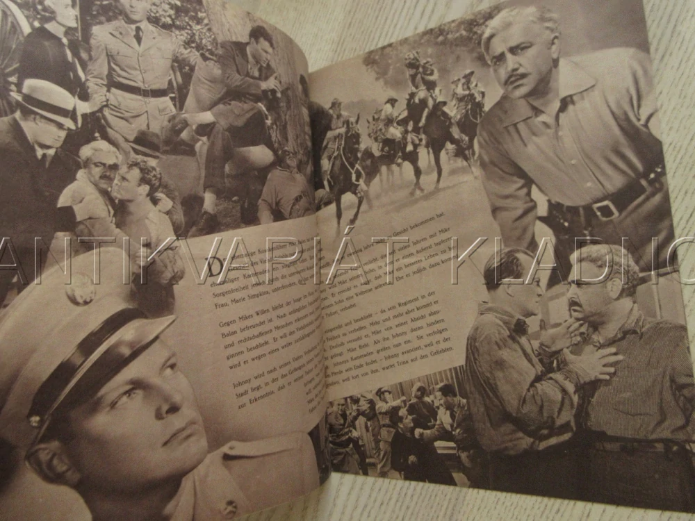 RIDE A CROOKED MILE, A. TAMIROFF, F. FARMER, L. ERIKSON, FILM USA, FILM KURIER VBŠ Č. 3016