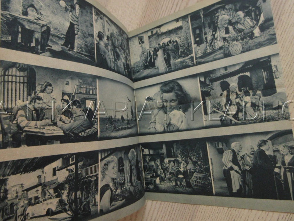 PEDRO MÁ VISET, H. GEORGE, J. TIEDTKE, G. KNUTH, FILM NĚM. ŘÍŠE, FILM KURIER VBŠ Č. 3036