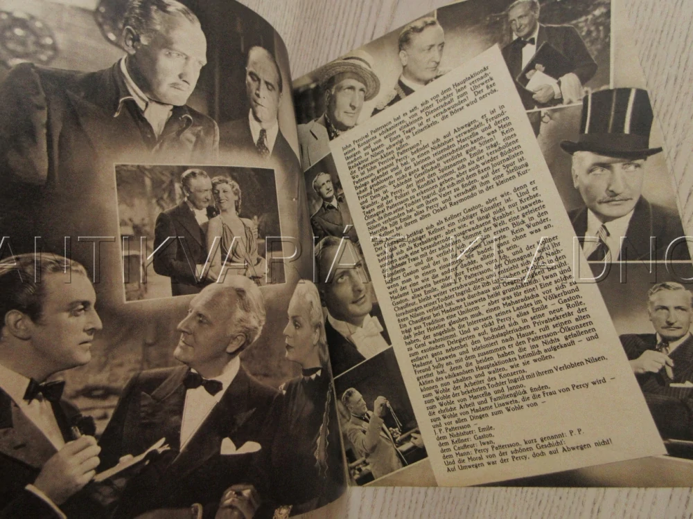 PERCY NA SCESTÍ, H. ALBERS, CH. THIELE, H. WEISSNER, FILM NĚM. ŘÍŠE, FILM KURIER VBŠ Č. 3056