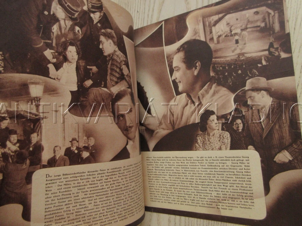 NANETTE, J. JUGO, H. SÖHNKER, A. KORF, FILM NĚM. ŘÍŠE, FILM KURIER VBŠ Č. 3058