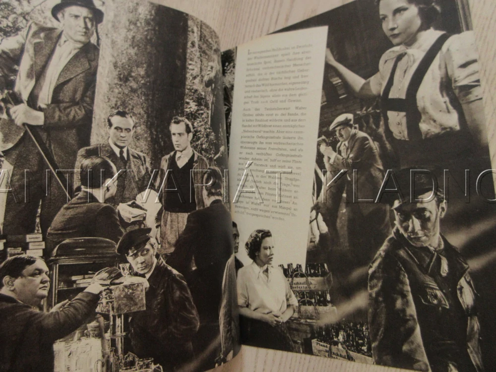 VÝSTŘEL V POLOŠERU, R. HELLBERG, V. STAAL, P. WEGENER, FILM NĚM. ŘÍŠE, FILM KURIER VBŠ Č. 3070