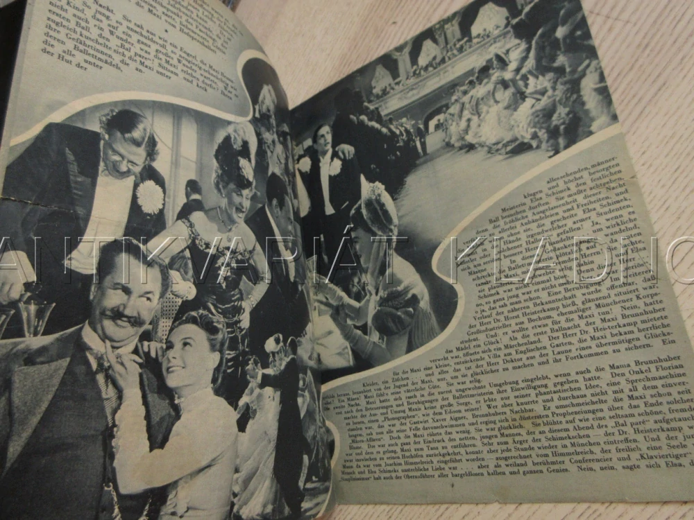 BAL PARÉ, P. HARTMANN, I. WERNER, H. STELZER, FILM NĚM. ŘÍŠE, FILM KURIER VBŠ Č. 3092