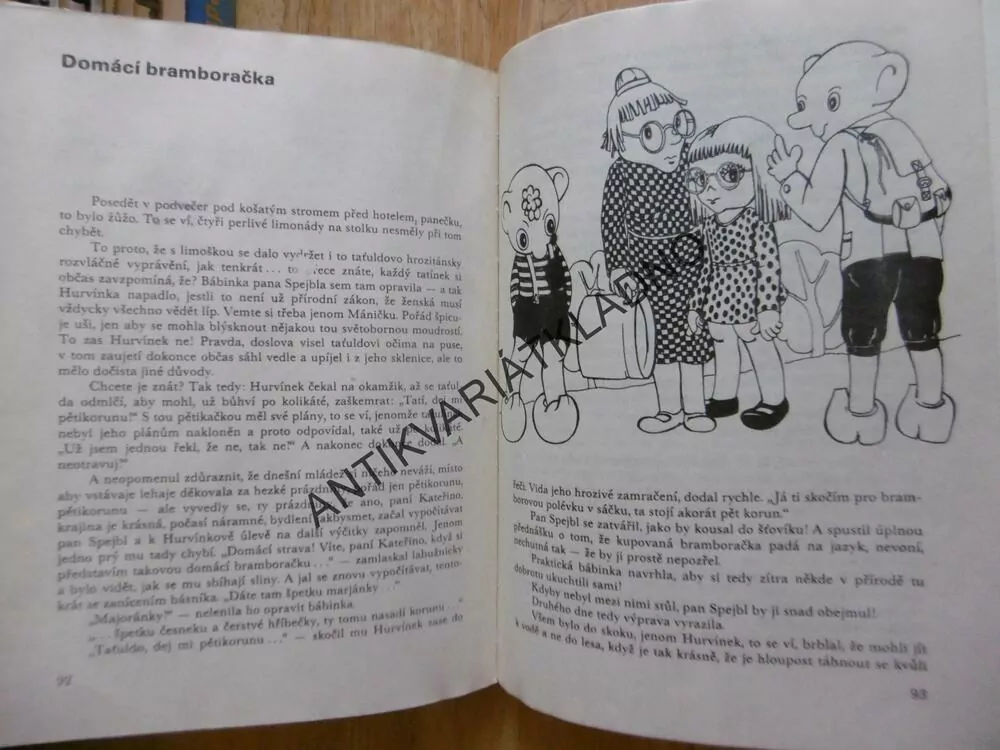 HURVÍNKOVY VEČERNÍČKY PRO KLUKY I PRO HOLČIČKY, KIRSCHNER, STRAKA