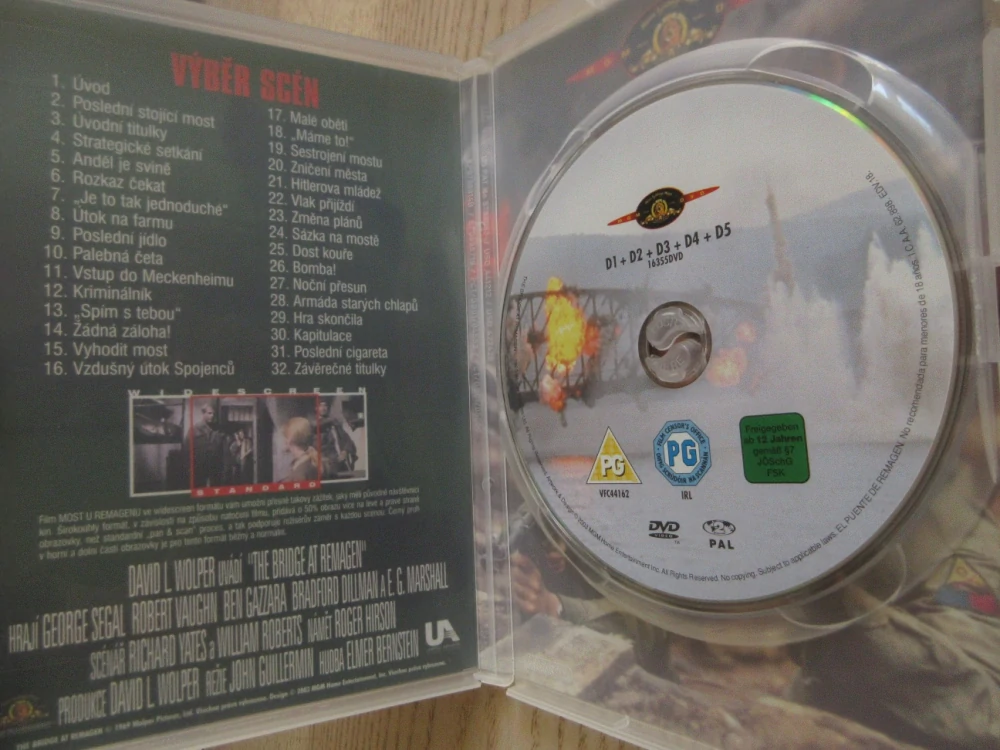 MOST U REMAGENU, DVD FILM