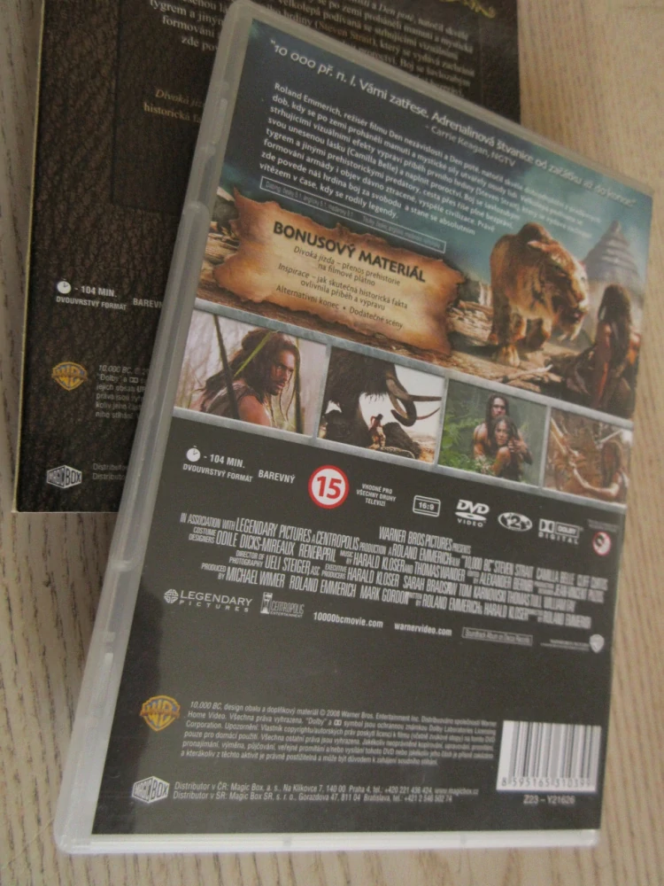 10 000 PŘED NAŠÍM LETOPOČTEM, DVD FILM
