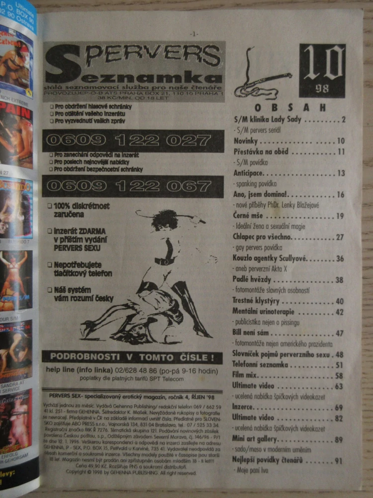 PERVERS 10/98