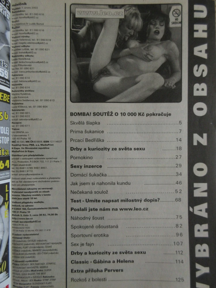 LEO ČTENÍ, LEO 3/2002, SEŠIT 100, **an