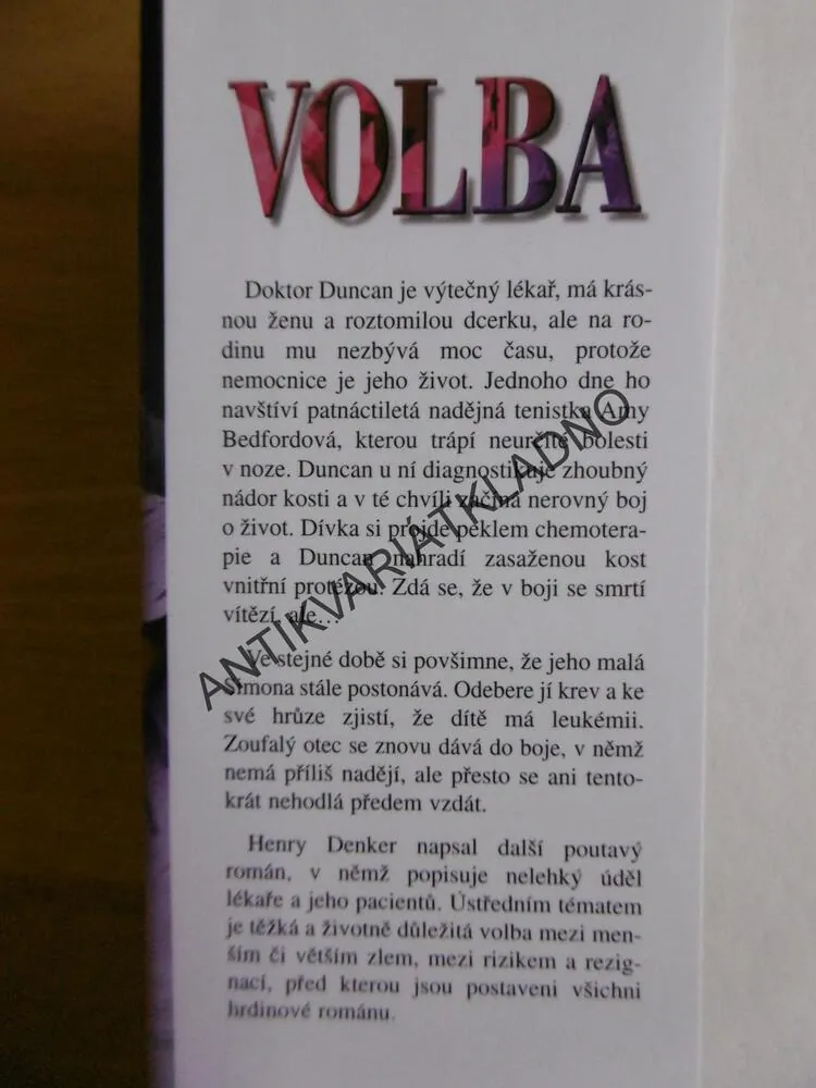 VOLBA, HENRY DENKER