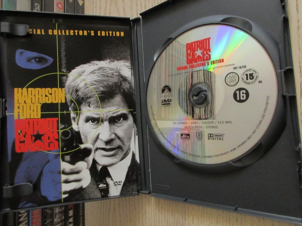 VYSOKÁ HRA PATRIOTŮ, A. ARCHER, S. BEAN, P. BERGIN, GB OBAL, ČESKÉ TITULKY, DVD FILM
