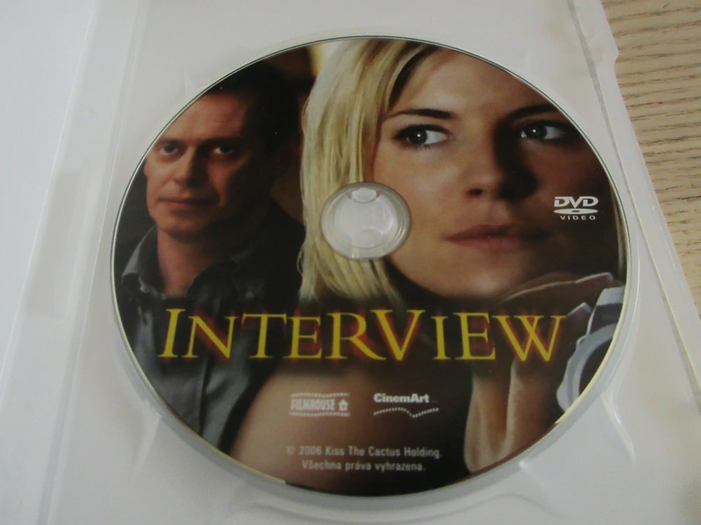 INTERVIEW, S. BUSCEMI, S. MILLER, GB OBAL, ČESKÉ DVD FILM
