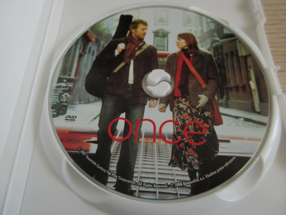 ONCE, M. IRGLOVÁ, G. HANSARD, GB OBAL, ČESKÉ DVD FILM